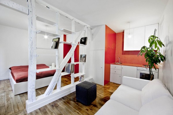 4 Creative Small Apartment Designs | InteriorHolic.