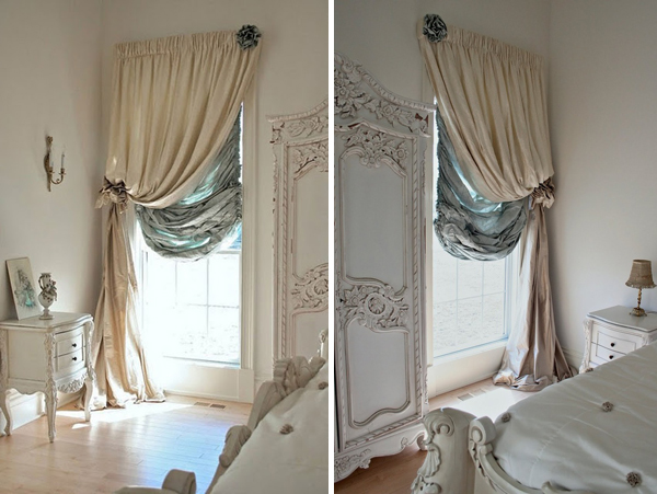 Turquoise And Gold Curtains Best Length to Hang Curtains