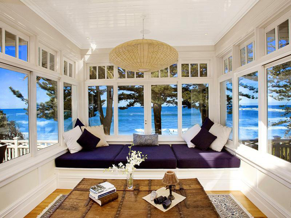 Open And Glazed Veranda Design Ideas | InteriorHolic.