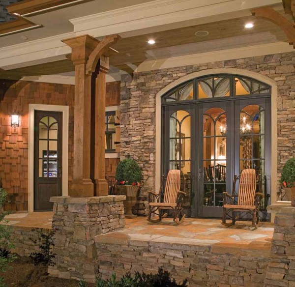 Country Craftsman Style Homes with Porches