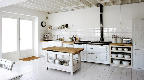 Rustic Themed Kitchen Design | InteriorHolic.