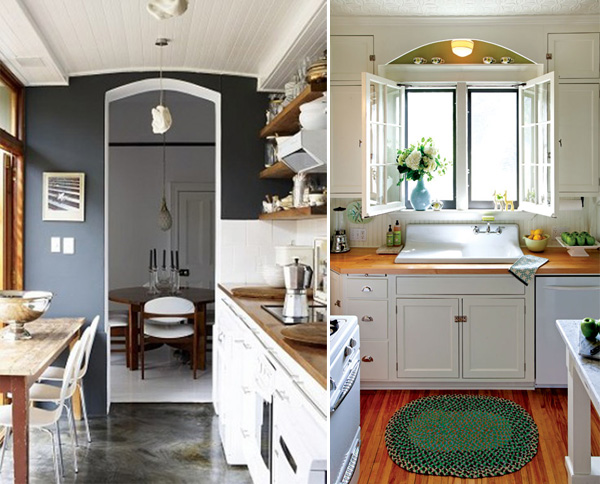 Tiny Kitchen Design Solutions | InteriorHolic.com