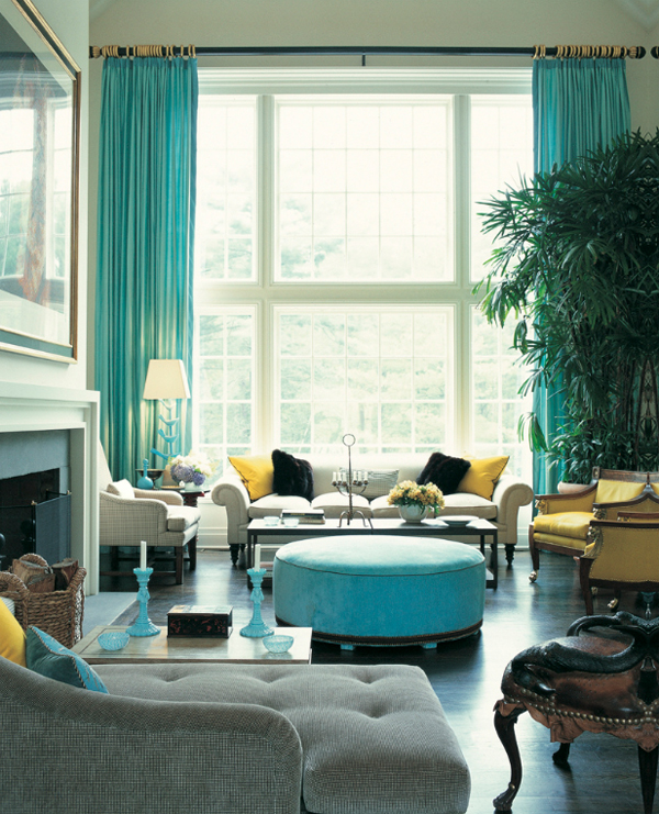 Turquoise Color In Interior Design | InteriorHolic.