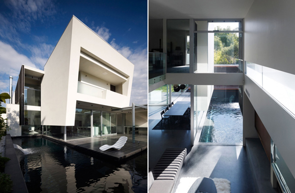 10 Modern Houses With Integrated Pools