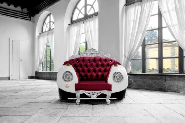 Glamour Beetle Armchair by Zach Glamour Design 