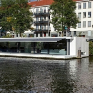 Floating House on River Amstel