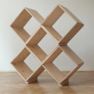 45x Modular Bookcase by Gabi Małacha