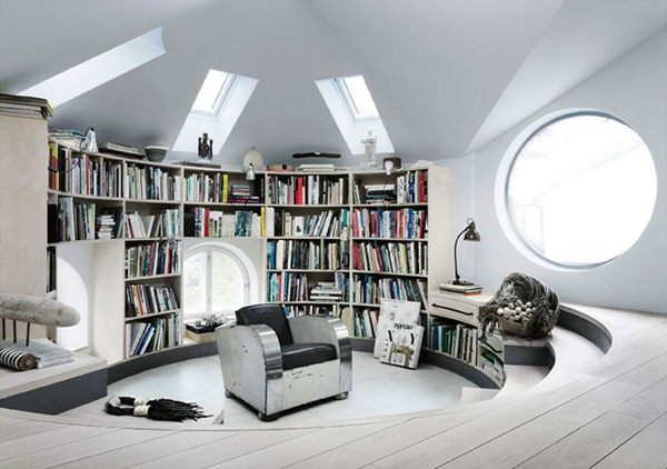 5 Impressive Home Library Designs