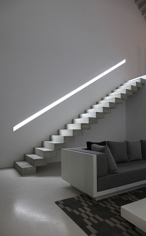 Staircase ambient lighting