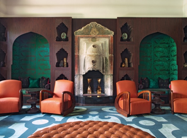 Oriental style in interior design for Saudi Prince
