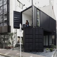 Office Made of Containers in Tokyo