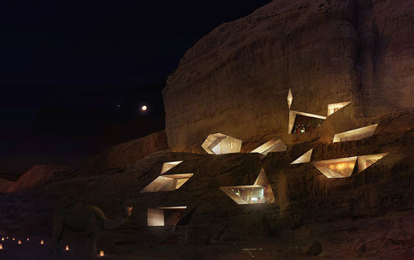Cave Hotel Project Wadi Rum Resort in Jordan