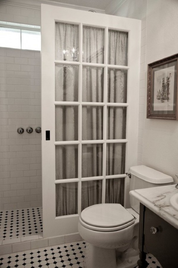 French shower door