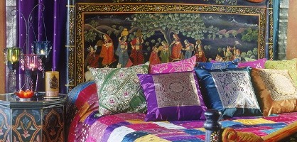 Bedroom in Indian Style