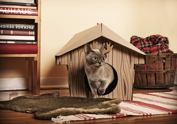 Loyal Luxe Cardboard Cathouses