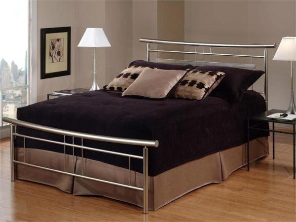 Metal bedroom furniture design