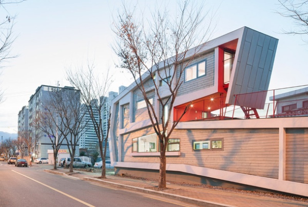 Roll House in Miryang, South Korea built by Moon Hoon 
