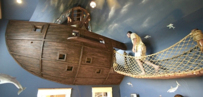 Pirate Ship Kid’s Room