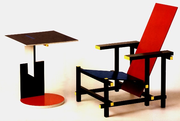 Schroeder table, designer Gerrit Rietveld, 1924 