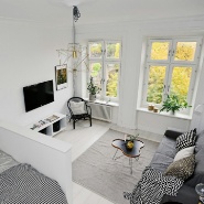 Small Scandinavian-Style Apartment in Sweden