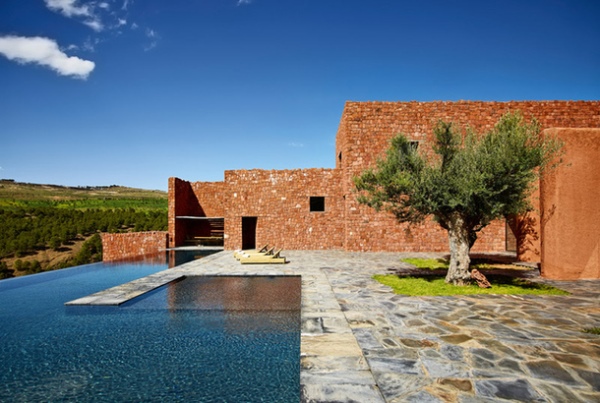 Stone house in the mountains near Marrakech built by Studio KO