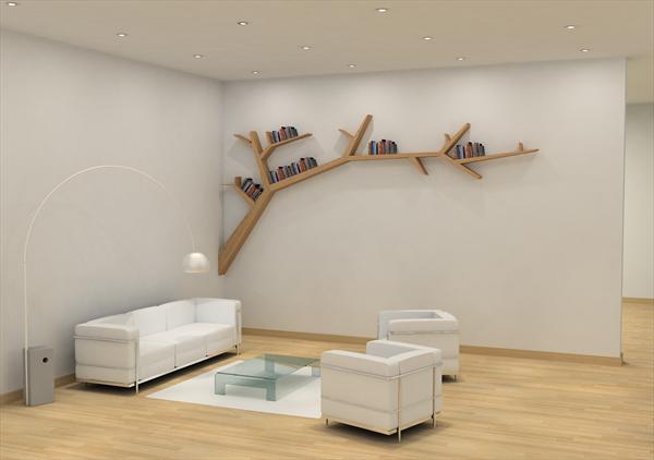 Tree Shelves from Olivier Dollé