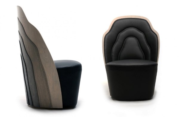 Wood Layer Armchair from Wood Tailoring collection by Färg & Blanche 