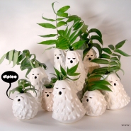 Adorable Vases ‘Singing Brownies’ by Diploo