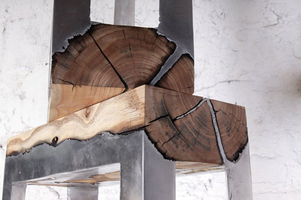 Amazing Wood Casting Furniture by Hilla Shamia