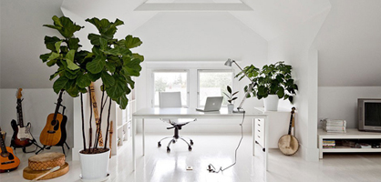 Attic Home Office Design Ideas