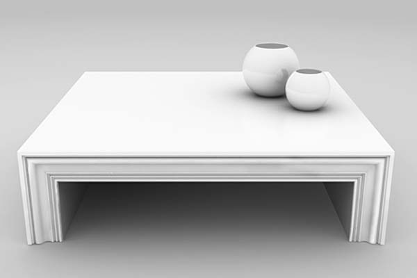 Coffee table from Architrave collection by Lee Broom 