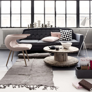 Color Scheme: Gray Pink Interior Design Ideas
