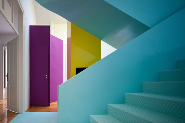 Colorful GMG House By Pedro Gadanho