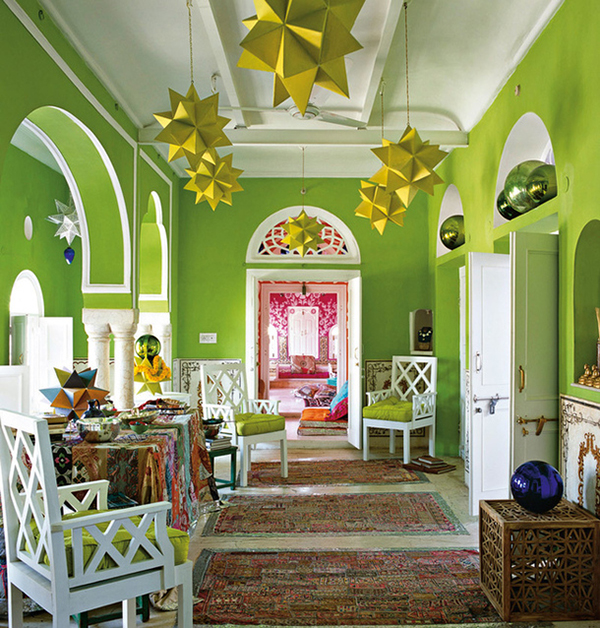 green room in house in Jaipur