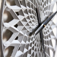 Concrete Para Clocks by LeeLABS