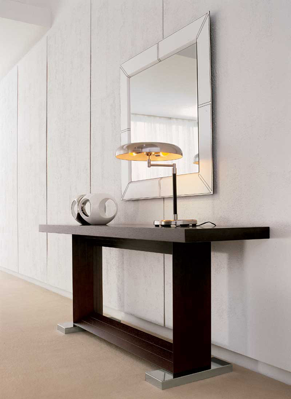 Console Table Design Commissionme, Wood Modern Design Console Table