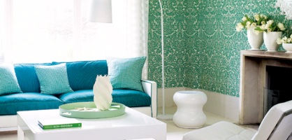 Cool Green Living Room Design Ideas