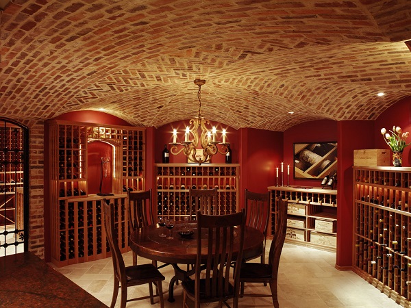 Wine Cellar in Mediterranian Style