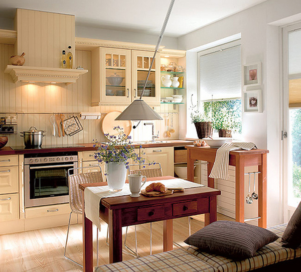 Cozy And Warm Kitchen Design Ideas
