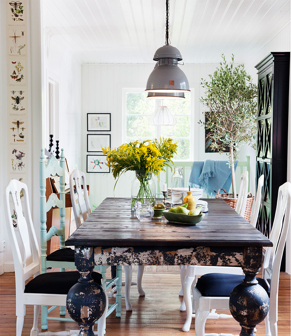 Elegant Dining Room Designs With A Twist
