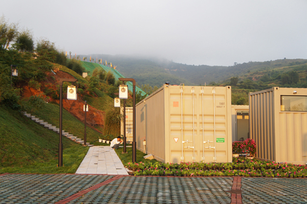 Five Star Hotel Made Of Shipping Containers