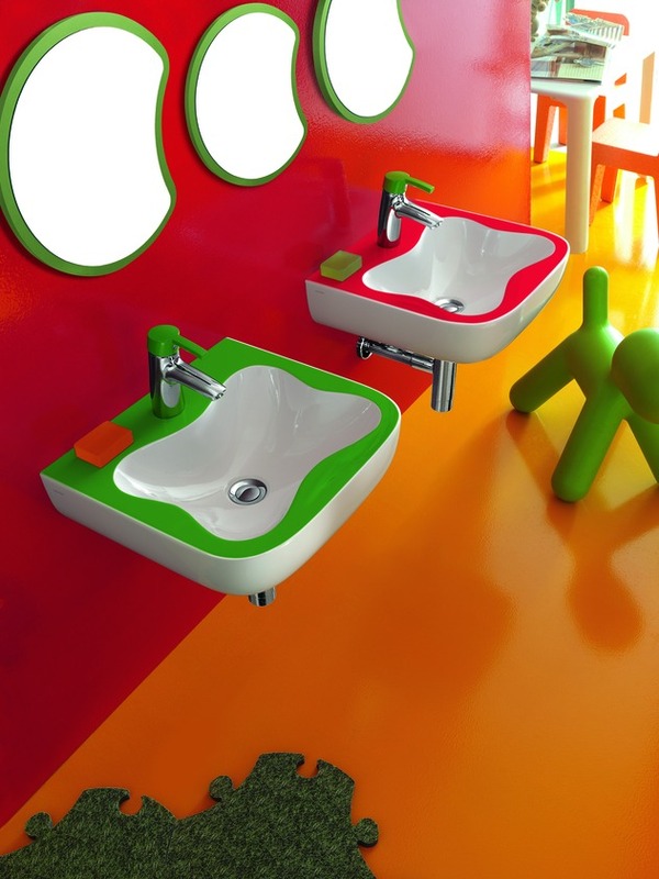 Florakids kid's bathroom for schools and kindergartens by Laufen