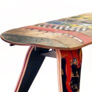 Furniture Made of Skateboards by Deckstool