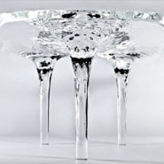 Zaha Hadid’s Liquid Glacial Table
