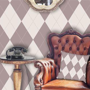 How To Design Interior With Diamond And Argyle Patterns