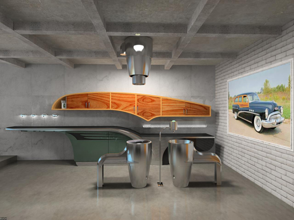 Buick-inspired Kitchen Concept by Yaroslav Galant