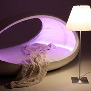 Futuristic LOMME Bed Design