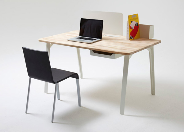 Mantis Desk Creates Efficient Work Area In Small Spaced Homes