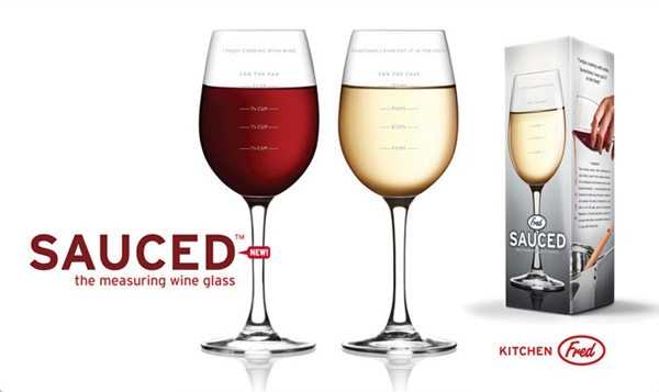Sauced Wine Glass Allows To Measure Amount Of Consumed Wine