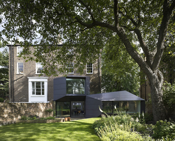 Modern Extension Of London 19th Century House